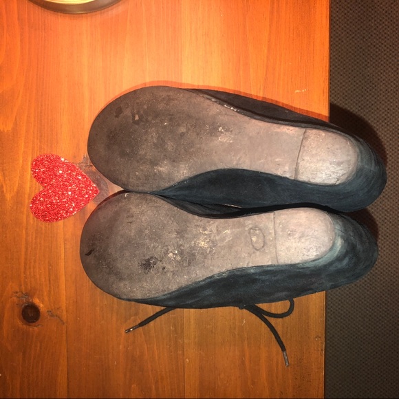 Jeffrey Campbell suede 99 Tie Wedge Booties - Picture 3 of 4